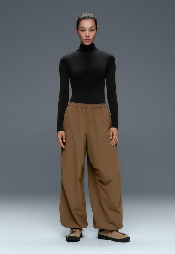 OYSHO Боди BASE LAYER с полумолнией