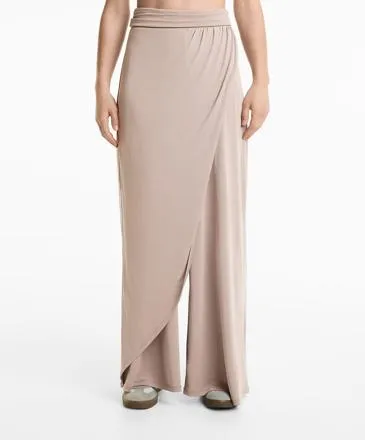 FLOATY SARONG TROUSERS WITH MODAL