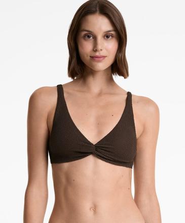 OYSHO Топ бикини халтер из жатой ткани