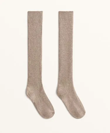 Гольфы с 21% кашемира и 14% шерсти