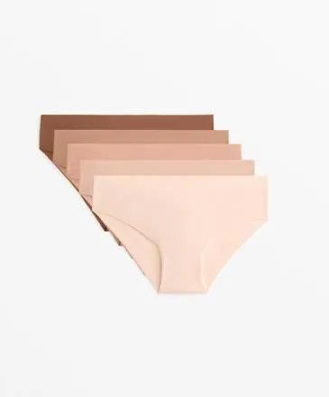 5 PANTONE™ INVISIBLE POLYAMIDE BLEND CLASSIC BRIEFS
