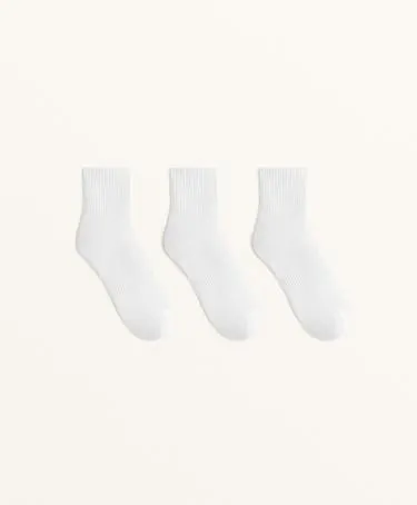 3 пары коротких спортивных носков из смесового хлопка- Заказать в России