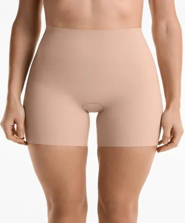 HIGH-WAISTED INVISIBLE LASER-CUT BIKER LEGGINGS