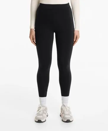 Бесшовные очень теплые легинсы SEAMLESS с высокой посадкой, 70 см
