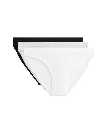 3 COTTON BLEND CLASSIC BRIEFS WITH LOGO