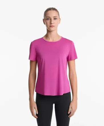 MICROPERFORATED SHORT-SLEEVED TECHNICAL T-SHIRT