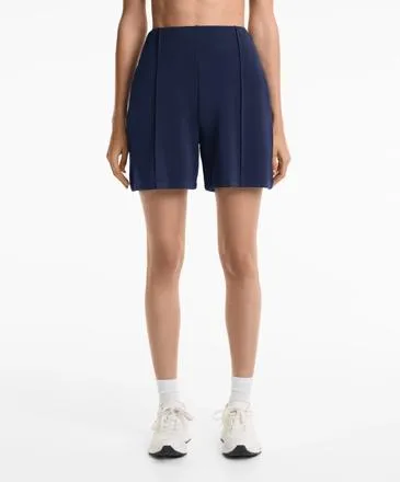 SUPER HIGH RISE BERMUDA SHORTS WITH SOFT-TOUCH MODAL