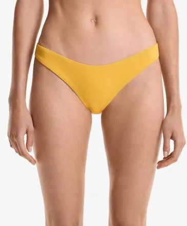MEDIUM-COVERAGE U-CUT PIQUé BIKINI BRIEFS