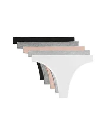 5 COTTON BLEND BRAZILIAN BRIEFS
