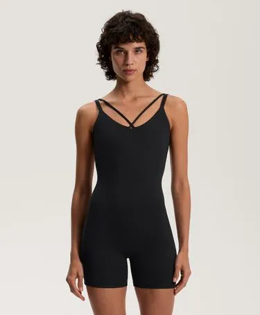 Комбинезон COMFORTLUX с двойными бретелями короткий- Заказать в России