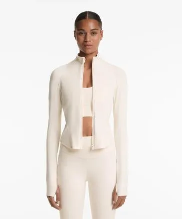 LIGHT WARM TECHNICAL JACKET WITH SEAMS
