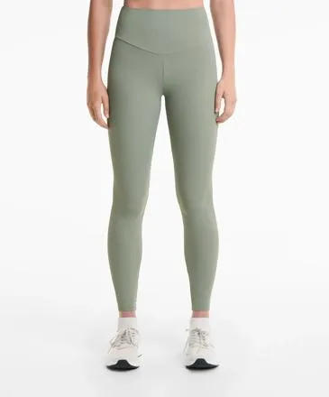 COMFORTLUX HIGH RISE RIB ANKLE-LENGTH LEGGINGS