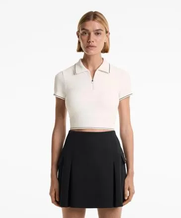 SEAMLESS SHORT-SLEEVED POLO SHIRT