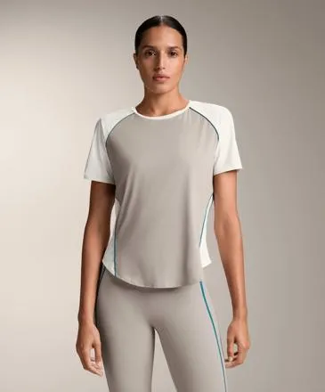 LINES SHORT-SLEEVED TECHNICAL T-SHIRT