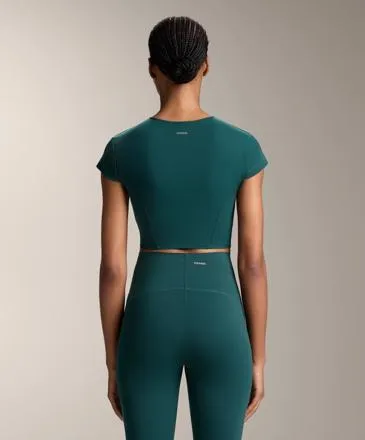 COMPRESSIVE SHORT-SLEEVED TANK TOP