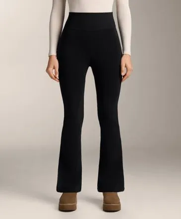 FLARE EXTRA WARM SEAMLESS SUPER HIGH RISE TROUSERS