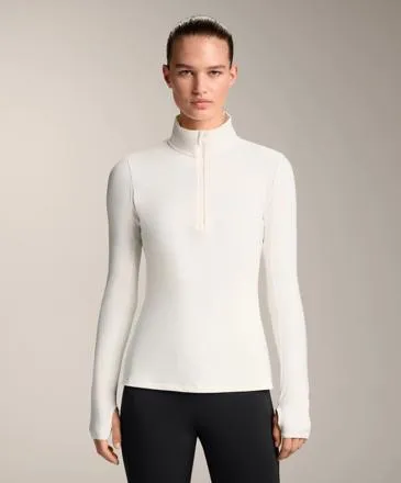 HALF-ZIP BASE LAYER T-SHIRT