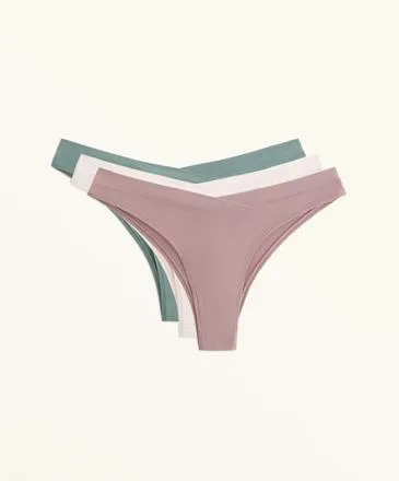 3 MODAL BLEND V-CUT BRAZILIAN BRIEFS