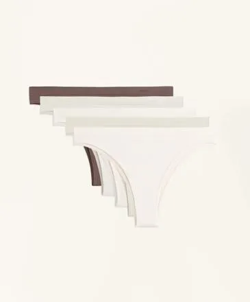 5 SEAMLESS SOFT TOUCH BRAZILIAN BRIEFS