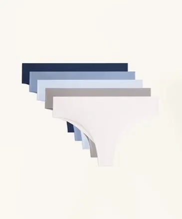 5 POLYAMIDE BLEND INVISIBLE BRAZILIAN BRIEFS