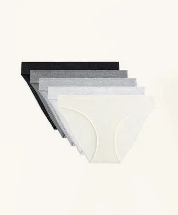 5 RIB COTTON BLEND CLASSIC BRIEFS