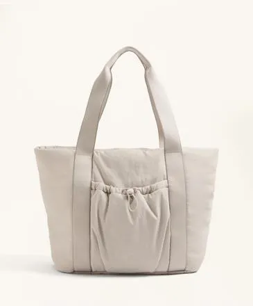 SHOPPER BAG WITH FRONT POCKET