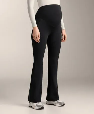 Теплые брюки для будущих мам в стиле клеш- Заказать в России