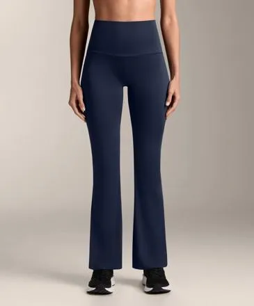 COMFORTLUX HIGH-RISE FLARE TROUSERS