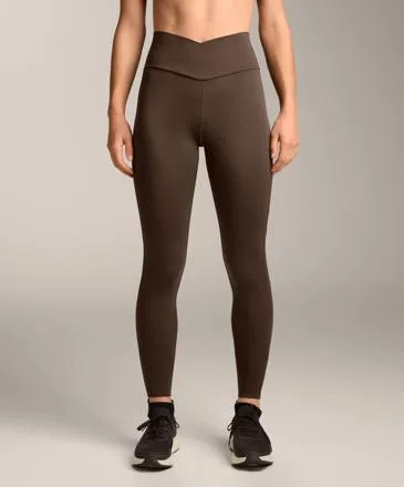 PERFECT-ADAPT ANKLE-LENGTH LEGGINGS WITH CROSSOVER V-WAIST