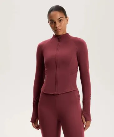 LIGHT WARM TECHNICAL JACKET WITH NERVE SEAMS