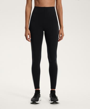 OYSHO Компрессионные леггинсы с высокой посадкой до щиколотки со строчками по бокам 65см