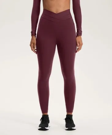 COMFORTLUX ANKLE-LENGTH LEGGINGS WITH V-WAIST DETAIL