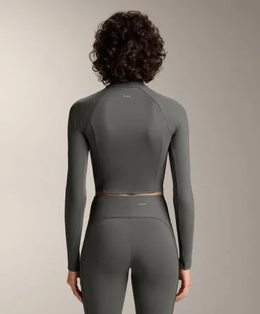 Майка COMFORTLUX с длинным рукавом и вставками ребристой фактуры- Заказать в России