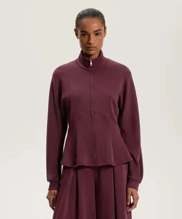 SOFT-TOUCH MODAL JACKET WITH FITTED WAIST