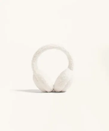 FAUX-SHEARLING-STYLE EAR MUFFS