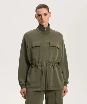 LONG POCKETS JACKET WITH SOFT TOUCH MODAL
