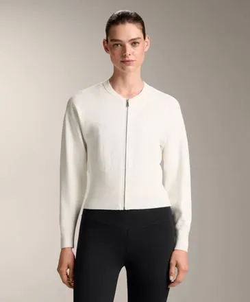 KNIT BOMBER JACKET- Заказать в России