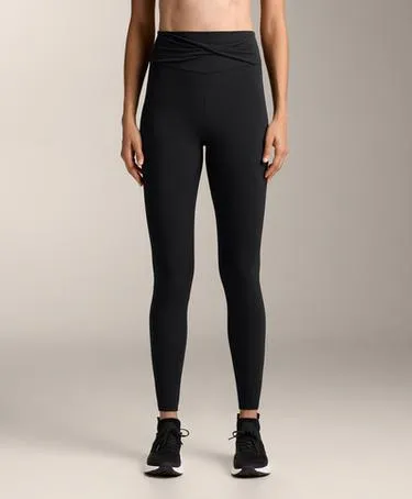 Леггинсы высокой посадки с перекрестным поясом COMFORTLUX до лодыжек- Заказать в России