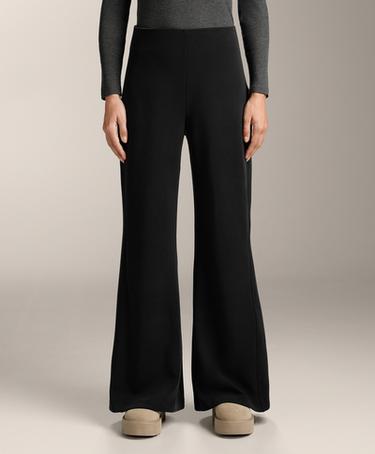 OYSHO Широкие брюки с высокой посадкой из мягкого модала