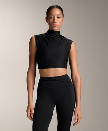 OYSHO Топ комфорта с драпированным вырезом COMFORTLUX