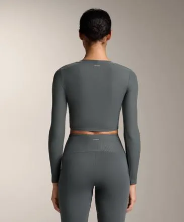 COMFORTLUX LONG-SLEEVED RIB T-SHIRT- Заказать в России