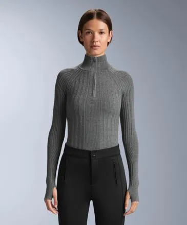 ERGONOMIC RIB KNIT THERMAL BASE LAYER T-SHIRT