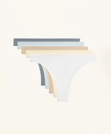 5 BRAZILIAN COTTON BLEND KNICKERS- Заказать в России