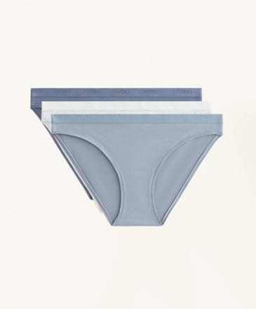 OYSHO 3 классических трусиков из хлопкового микса с логотипом