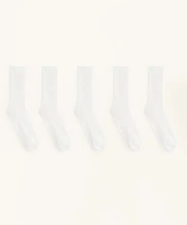 5 PAIRS OF COTTON BLEND CLASSIC SOCKS- Заказать в России