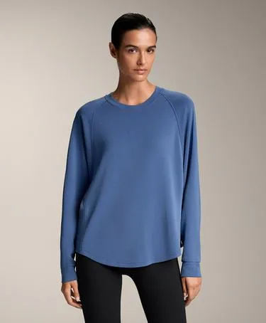 OVERSIZE SWEATSHIRT WITH MODAL RIB