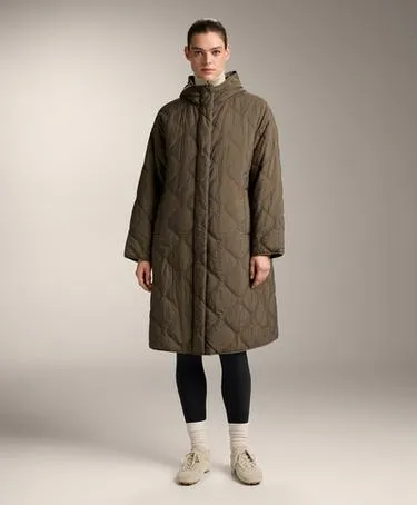 LONG WATER-REPELLENT FELLEX® AEROGEL PADDED JACKET- Заказать в России