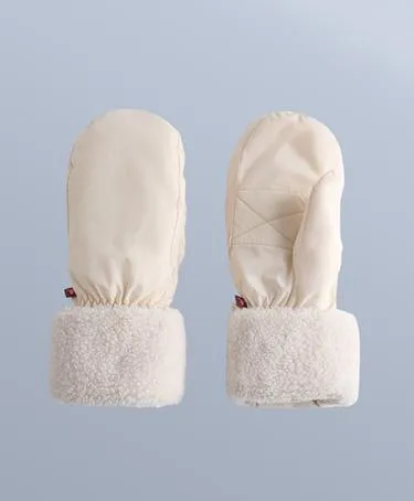 PADDED SHEEPSKIN MITTENS- Заказать в России