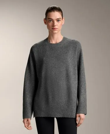 SOFT KNIT ROUND NECK JUMPER- Заказать в России