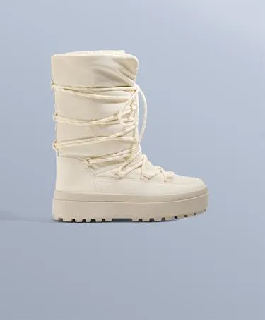 LACED NYLON APRèS-SKI BOOTS- Заказать в России